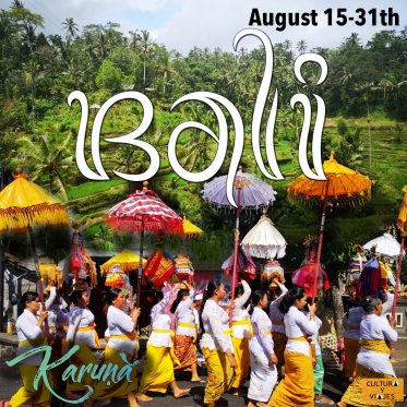 Bali: August 15-31th – Cancelled